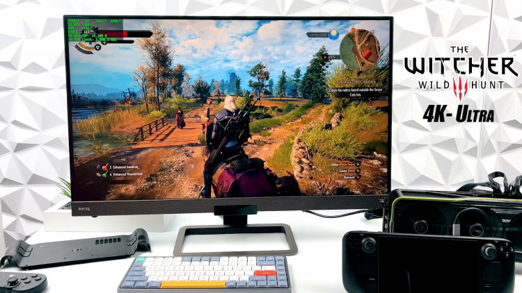 К Steam Deck подключили видеокарту Radeon RX 6900 XT — графическая производительность взлетела до 10 раз