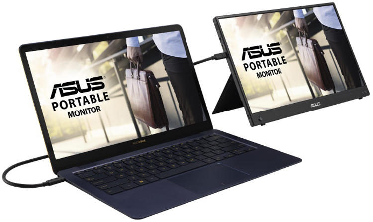 Дебютировали портативные мониторы ASUS ZenScreen Ink и ZenScreen Go
