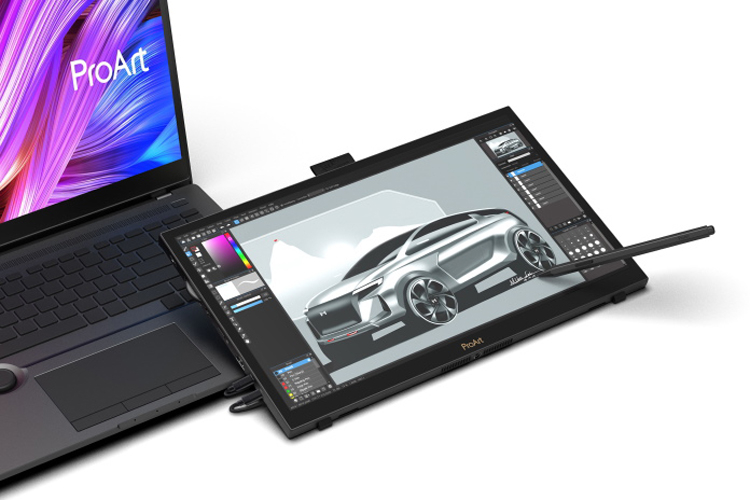 ASUS представила портативный монитор для дизайнеров ProArt Display PA169CDV с поддержкой пера Wacom EMR