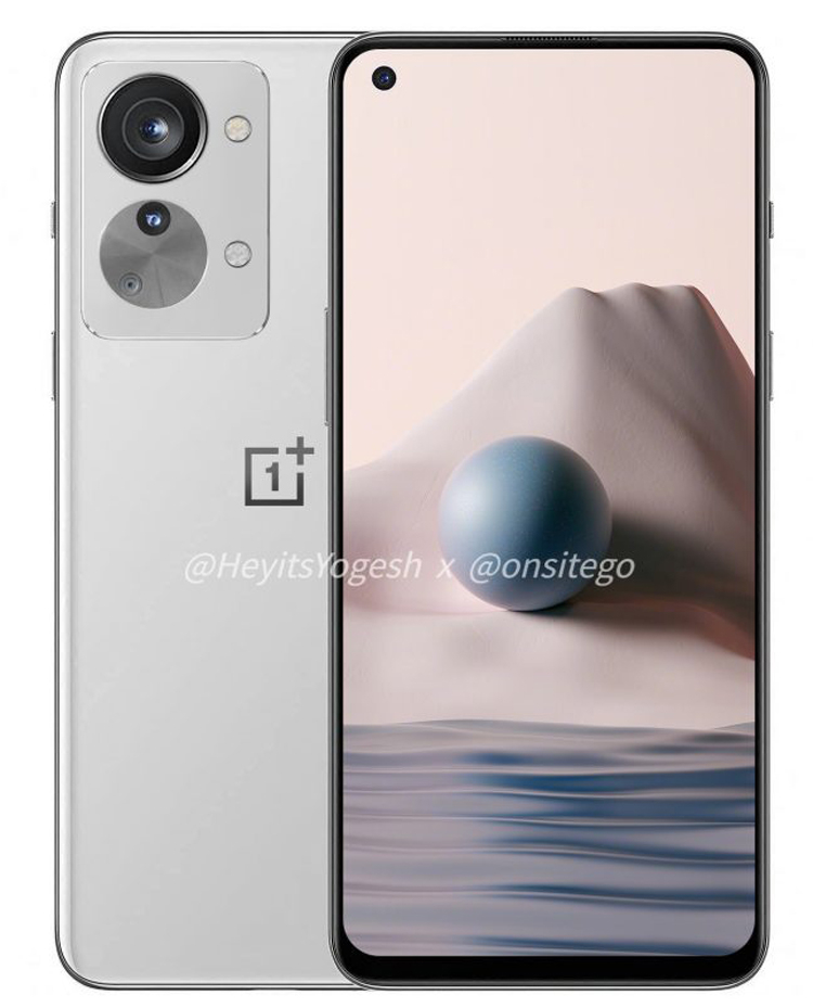 Новые рендеры полностью раскрыли дизайн смартфона OnePlus Nord 2T