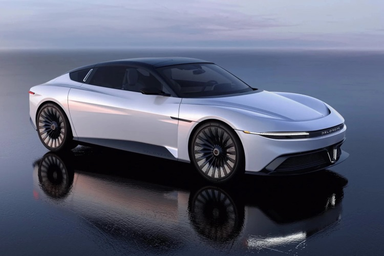 Назад в будущее: DeLorean показала футуристический электрокар Alpha5