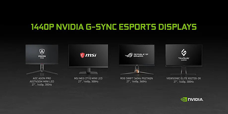 NVIDIA предлагает сделать 1440p/360 Гц новым стандартом киберспорта вместо приевшихся 1080p