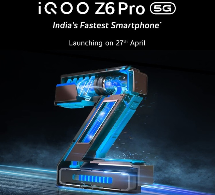 Характеристики смартфона Vivo iQOO Z6 Pro 5G раскрыты за несколько дней до анонса