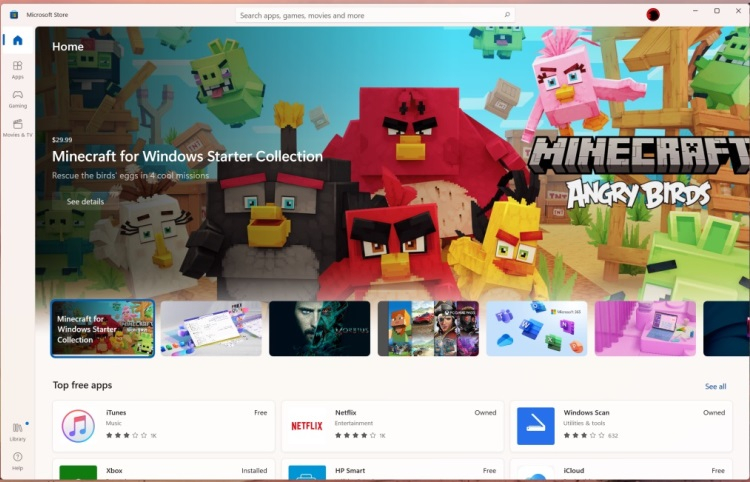 Магазин Microsoft Store теперь доступен для всех Win32-приложений