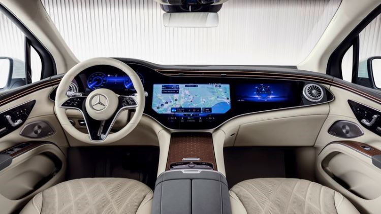 Mercedes-Benz представила флагманский электрический кроссовер EQS SUV
