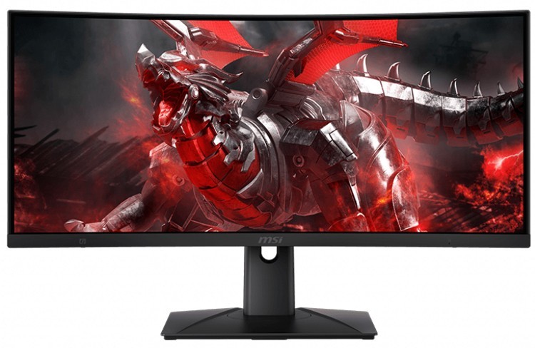 MSI представила вогнутый WFHD-монитор Optix MAG301CR3 с частотой обновления 200 Гц