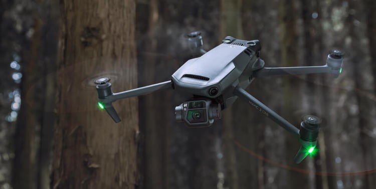 DJI представила флагманские дроны Mavic 3 и Mavic 3 Cine — двойные камеры с высоким разрешением и цена до $4999