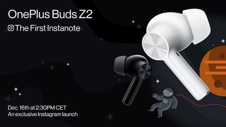 TWS-наушники OnePlus Buds Z2 выйдут за пределами Китая на следующей неделе