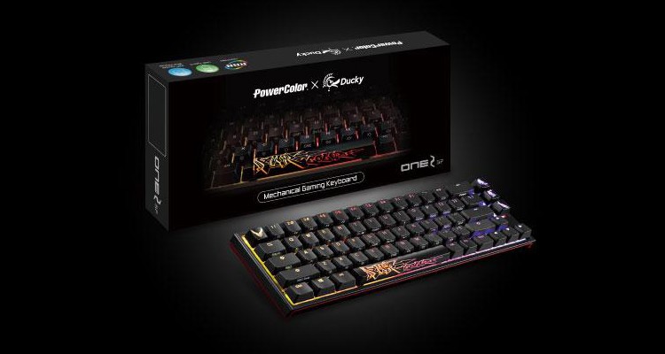 PowerColor выпустила компактную игровую клавиатуру X Ducky One 2 SF RGB