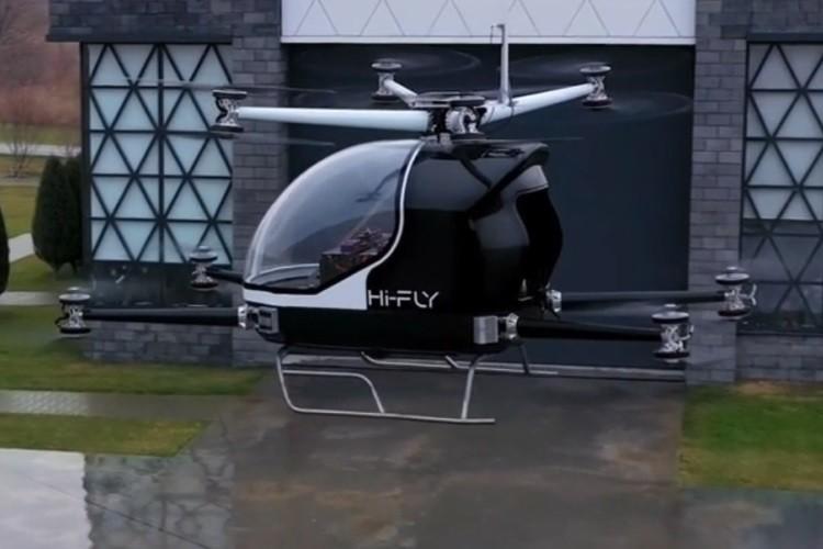 В Белгородской области прошли тестовые полёты беспилотного аэротакси Hi-Fly Taxy