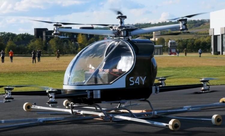 В Белгородской области прошли тестовые полёты беспилотного аэротакси Hi-Fly Taxy