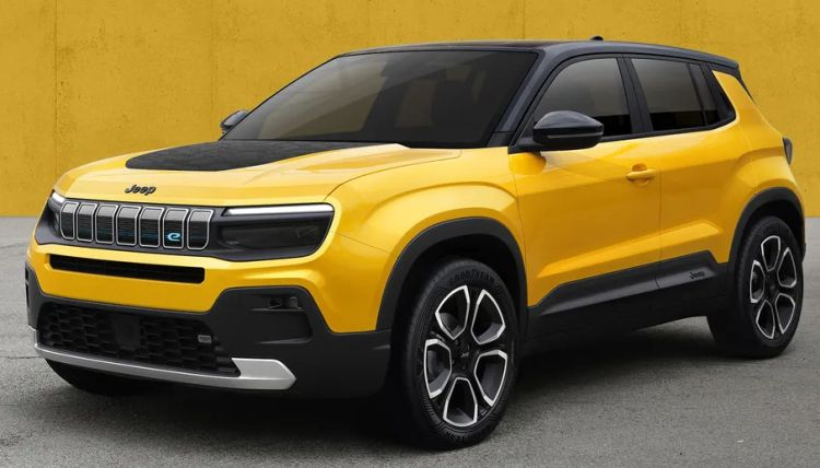 Jeep показал свой первый электрический кроссовер