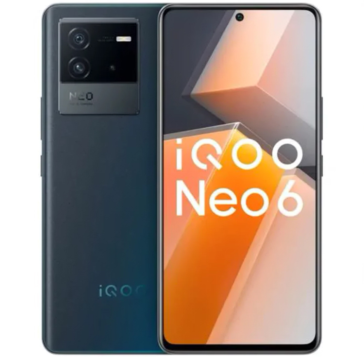 Смартфон iQOO Neo6 со 120-Гц дисплеем Full HD+ показался на официальных рендерах