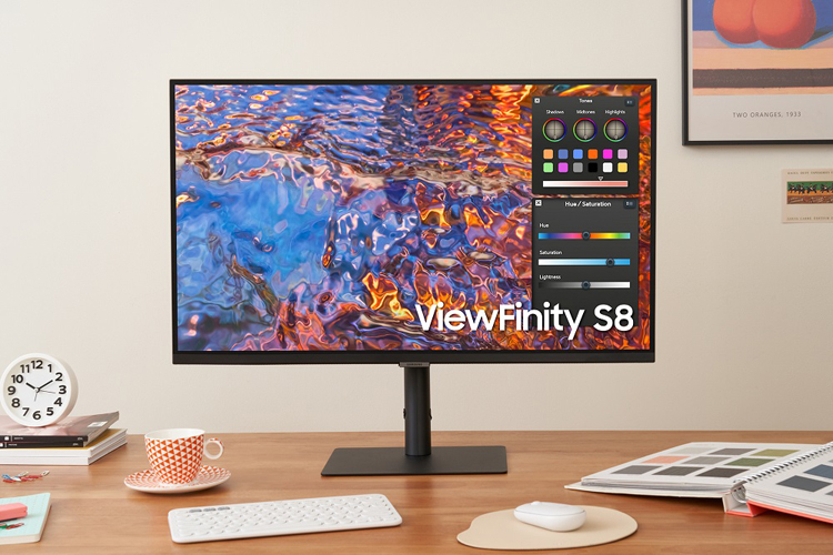Вышел профессиональный монитор Samsung ViewFinity S8 с экраном 4К и портом USB Type-C
