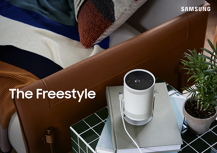 Samsung представила компактный проектор Freestyle, который также может быть смарт-колонкой и светильником