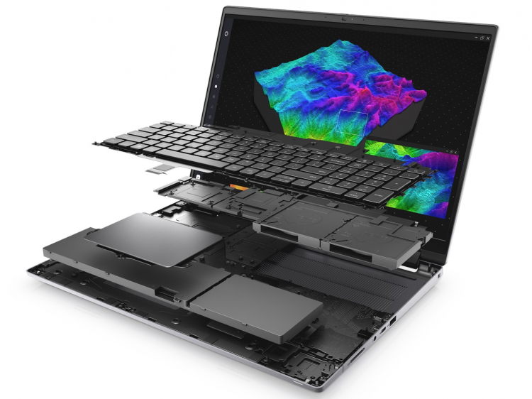 Dell представила мобильные рабочие станции Precision 7000 с процессорами Alder Lake-HX и графикой NVIDIA RTX
