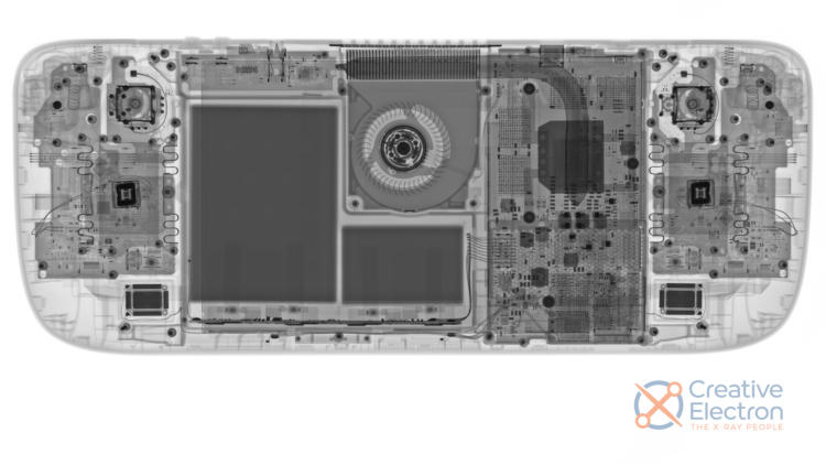 iFixit показали Steam Deck на рентгене и разобрали — консоль получила 7/10 баллов за ремонтопригодность