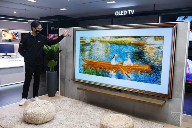 LG показала OLED-телевизоры G2 и C2 с новым процессором A9 и повышенной яркостью