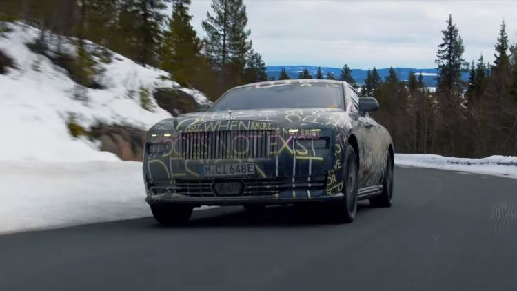 Rolls-Royce завершила арктический этап испытаний своего электромобиля Spectre