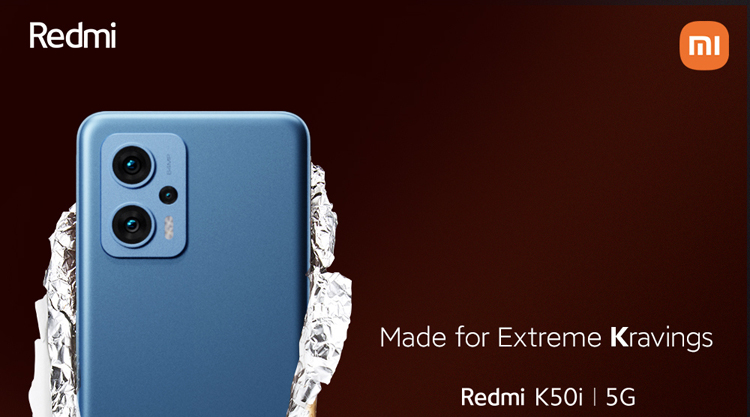 Xiaomi представит смартфон Redmi K50i 5G с 64-Мп камерой 20 июля