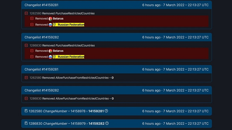 В попытке изъять игры из российского Steam издатели по ошибке сделали их недоступными даже для владельцев