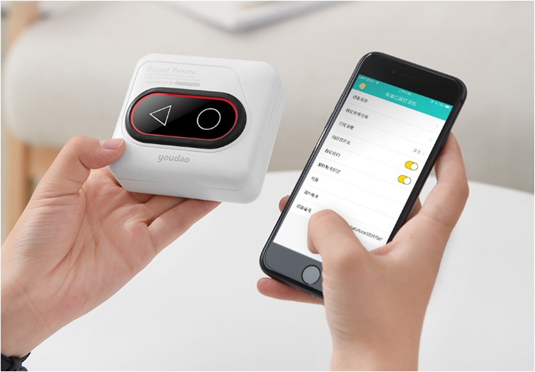 Youdao Memobird G4 — карманный принтер на чековой ленте
