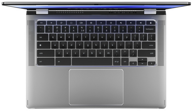 Acer представила хромбук Acer Chromebook Spin 514 на базе Ryzen 5000C
