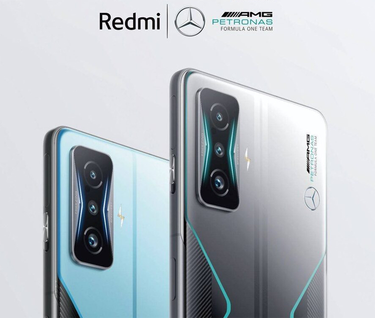 Xiaomi выпустит смартфон Redmi K50 в партнёрстве с командой Mercedes-AMG F1