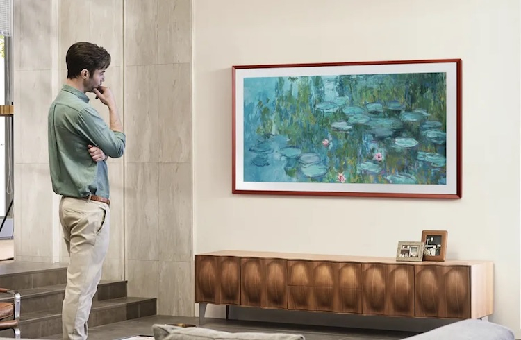 Новые телевизоры Samsung The Frame получат матовый экран, чтобы стать ещё больше похожими на настоящие картины