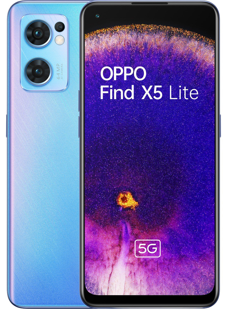 Смартфон Oppo Find X5 Lite получит чип Dimensity 900 и 65-Вт зарядку