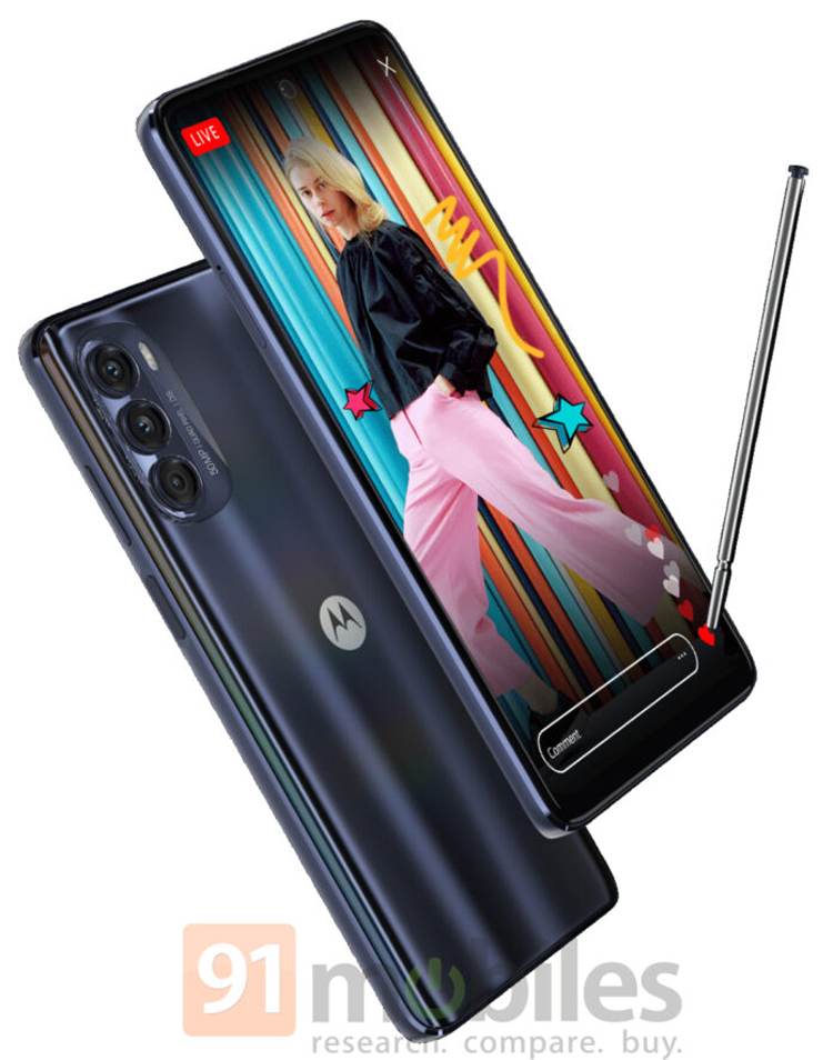 Смартфон Moto G Stylus 5G (2022) получит чип Snapdragon 695 и 50-Мп камеру