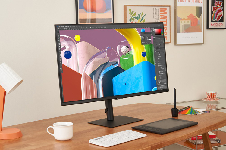 Вышел профессиональный монитор Samsung ViewFinity S8 с экраном 4К и портом USB Type-C