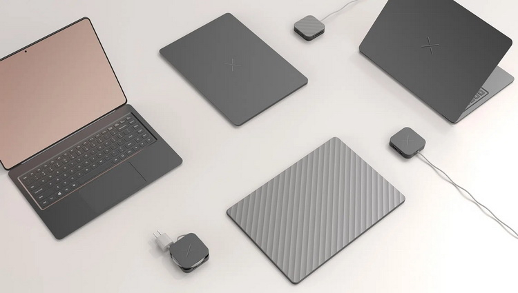 Представлен полностью беспроводной ноутбук Craob X — у него нет ни одного разъёма, даже для зарядки