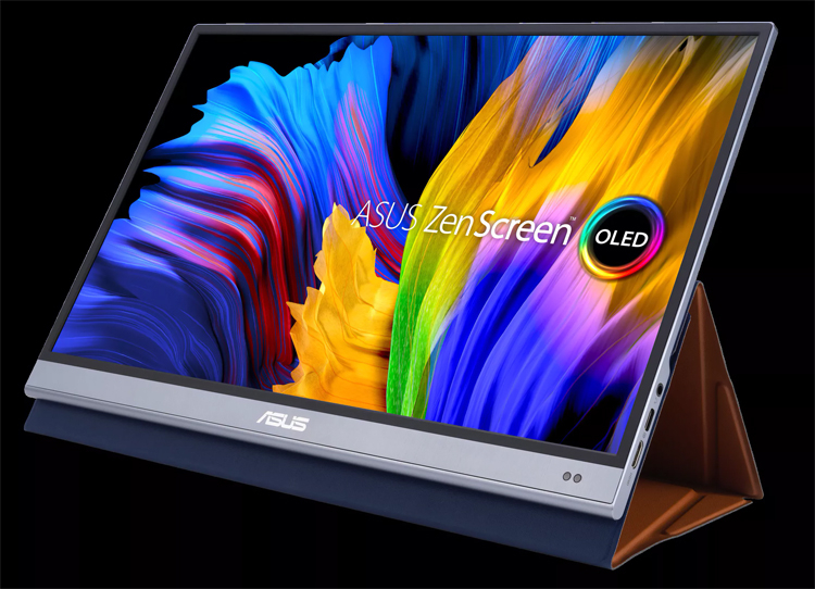 ASUS представила портативный монитор ZenScreen OLED MQ16AH с диагональю 15,6"