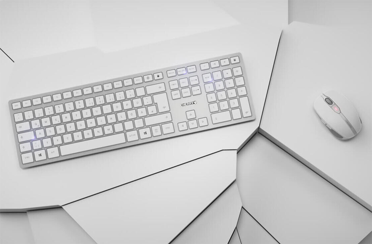 Cherry представила комплект DW 9100 Slim из беспроводной клавиатуры и мыши с элегантным дизайном