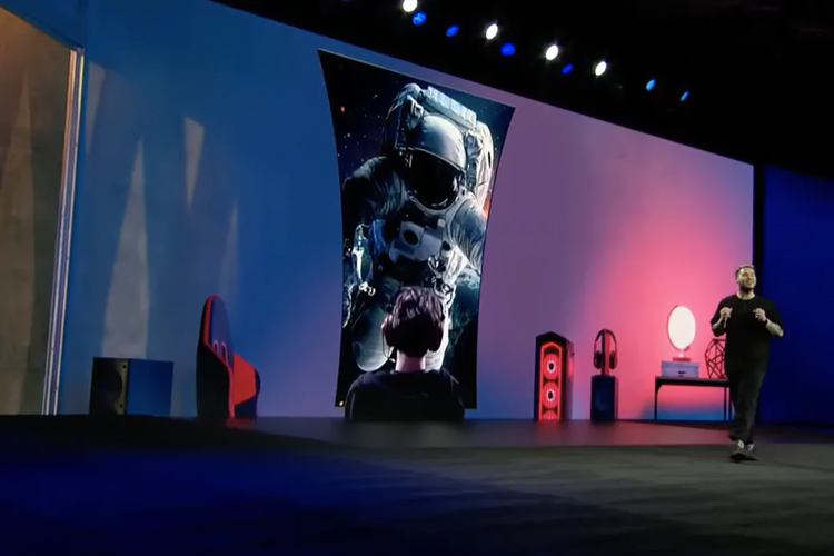 Samsung представила огромный 55-дюймовый вогнутый монитор Odyssey Ark и он даже поддерживает портретный режим