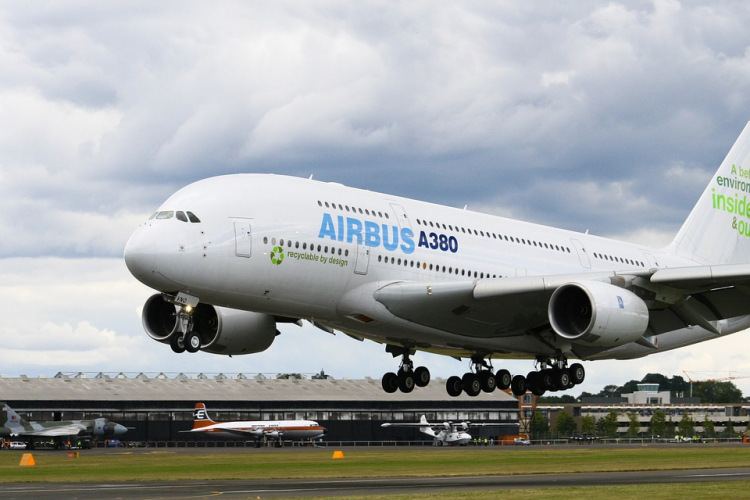 Airbus начнёт тестовые полёты водородной версии авиалайнера A380 в 2026 году