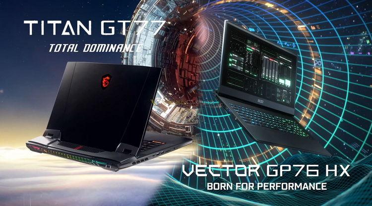 MSI представила игровой ноутбук Titan GT77 12UX — Core i9-12900HX, GeForce RTX 3080 Ti и цена от $3199