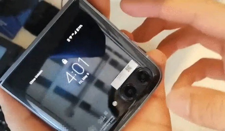 Грядущая раскладушка Motorola RAZR 3 показалась на видео с большим внешним экраном
