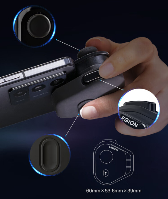 Lenovo выпустила накладной контроллер Legion Gamepad для смартфонов