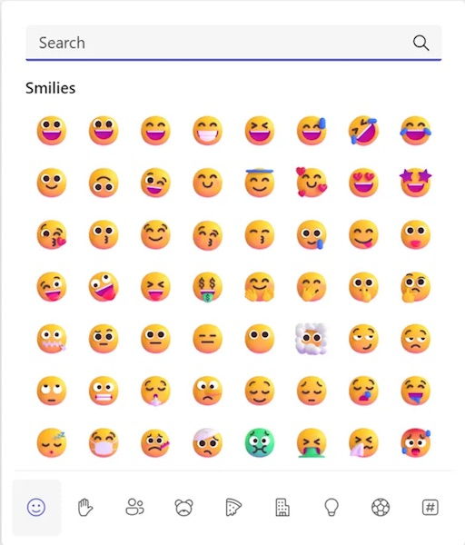 Платформа Microsoft Teams получила поддержку 3D-эмодзи — скоро они появятся и в Windows 11