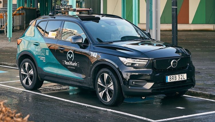 Электромобили Volvo смогут испытать беспроводную зарядку мощностью более 40 кВт