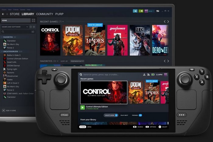 Steam Deck — Программного обеспечения игровой консоли