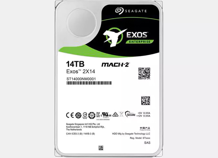 Seagate представила Mach.2 Exos 2X14 — самый быстрый жёсткий диск в мире, способный потягаться с SSD