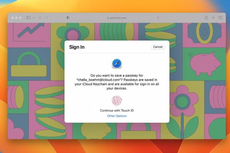 Новая функция Passkeys в браузере Safari позволит отказаться от традиционных паролей