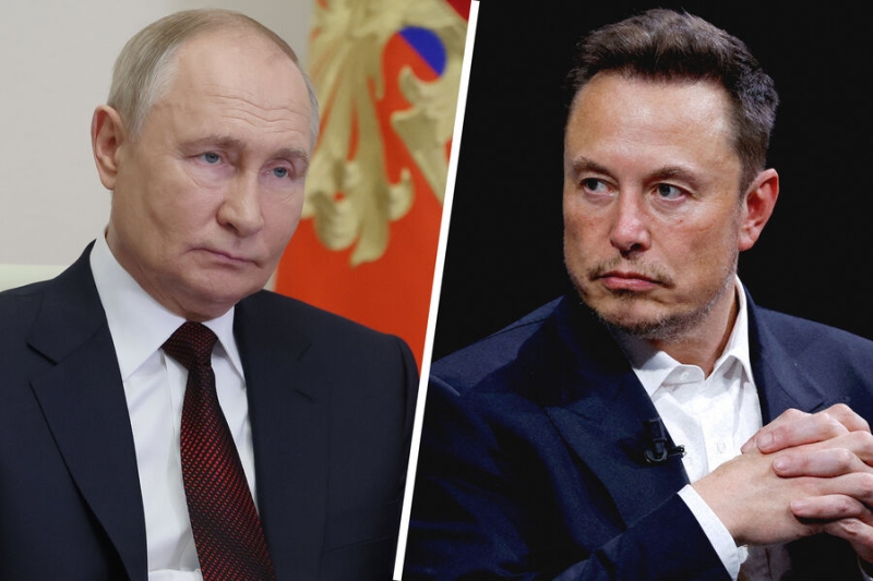 Белый дом не подтвердил информацию о телефонных разговорах Маска с Путиным