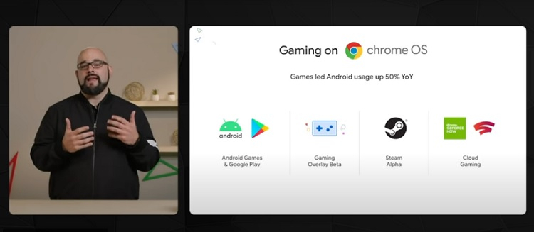 Google анонсировала поддержку Steam на некоторых Chromebook