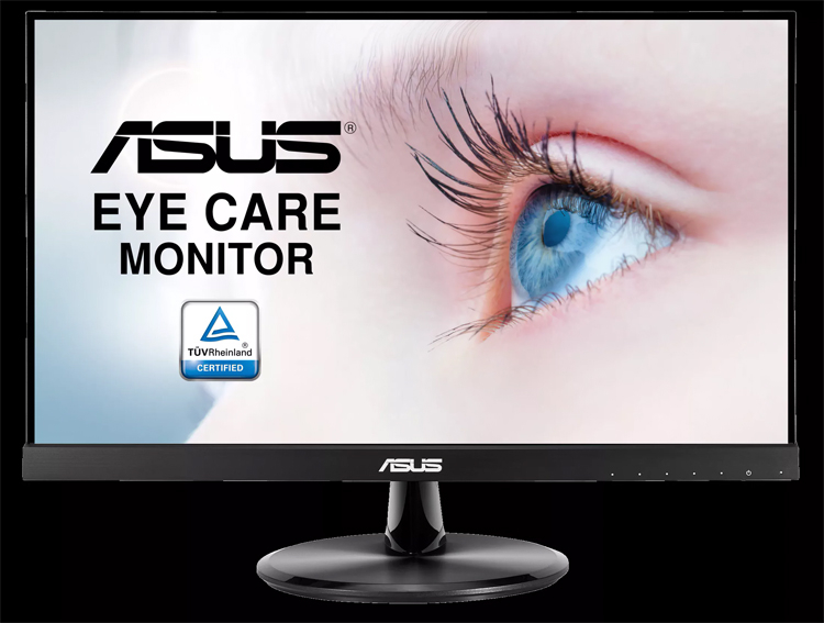 ASUS выпустила монитор VP229HV Eye Care с частотой обновления 75 Гц и диагональю 21,5 дюйма
