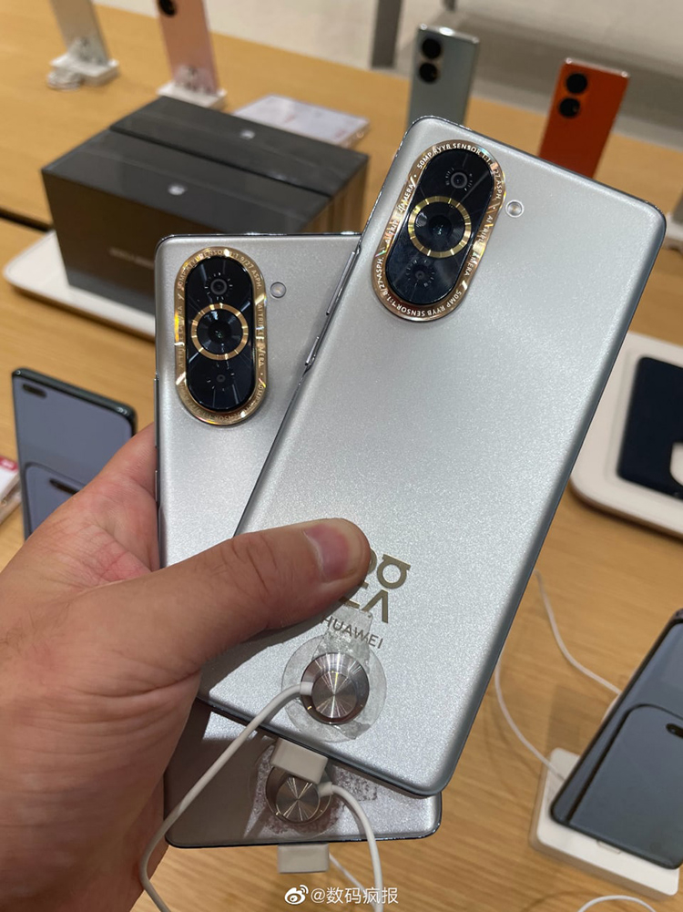 Опубликованы «живые» фото смартфонов  Huawei Nova 10 и Nova 10 Pro с 60-Мп селфи-камерой