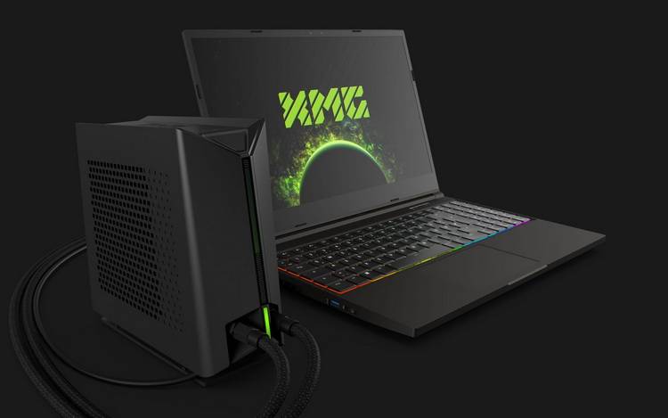 Представлен игровой ноутбук XMG Neo 15 с внешней системой жидкостного охлаждения XMG Oasis
